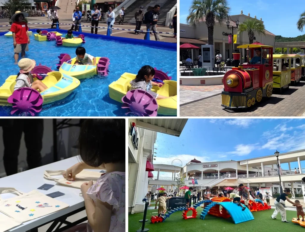 プレミアム・アウトレットの子どもの遊び場